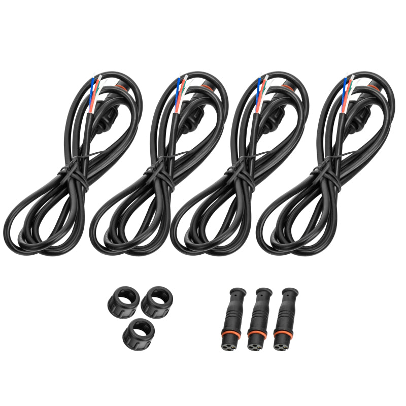 Oracle BMW 3 Series 06-11 LED Halo Kit - Non-Projector - ColorSHIFT w/ BC1 Controller SEE WARRANTY