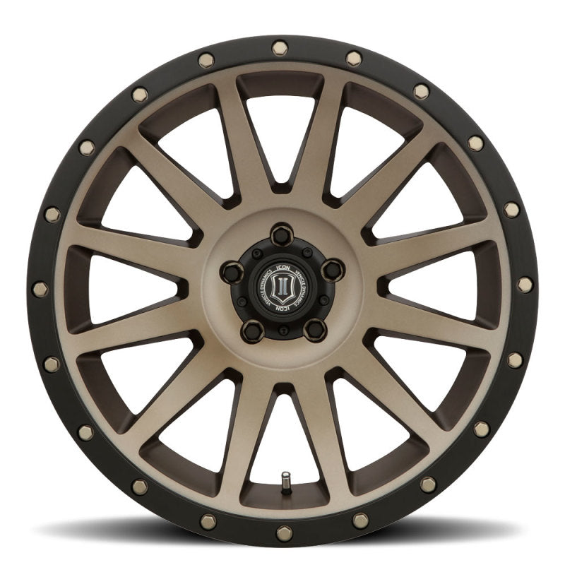 ICON Compression 20X10 / 6x135 / -19MM / 4.75in BS / 87.10mm Bore - Bronze Wheel