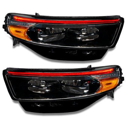 Oracle 20-22 Ford Explorer Dynamic RGB Headlight DRL Kit - ColorSHIFT - w/ RF Cntrl SEE WARRANTY