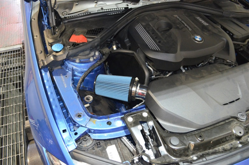 Injen 16-18 BMW 330i B48 2.0L (t) Wrinkle Black Cold Air Intake