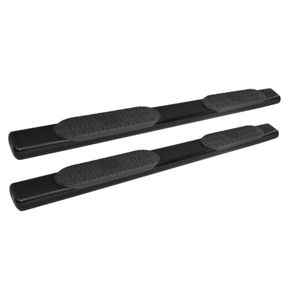 Westin 2007-2013 Chevy Silverado 1500 Crew Cab PRO TRAXX 6 Oval Nerf Step Bars - Black