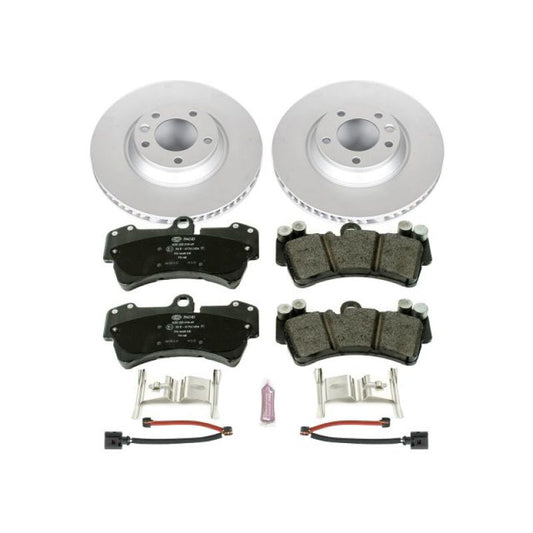 Power Stop 07-15 Audi Q7 Front Euro-Stop Brake Kit