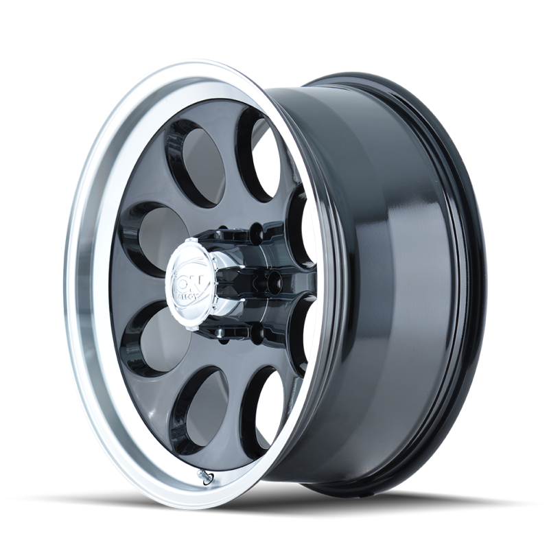 ION Type 171 16x10 / 8x165.1 BP / -38mm Offset / 130.8mm Hub Black/Machined Wheel