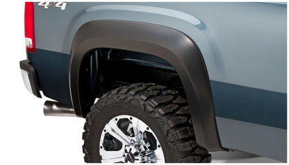 Bushwacker 07-13 GMC Sierra 1500 Fleetside Extend-A-Fender Style Flares 4pc 69.3in Bed - Black