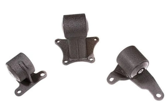 Innovative 90-93 Accord H/F Series Black Steel Mounts 75A Bushings