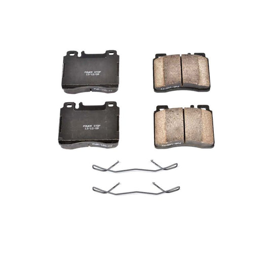 Power Stop 91-93 Mercedes-Benz 300SE Front Z17 Evolution Ceramic Brake Pads w/Hardware