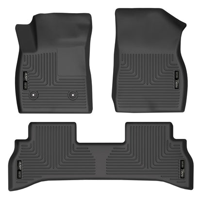 Husky Liners 21-22 Buick Encore GX (RWD) WeatherBeater Front & 2nd Seat Floor Liners - Black