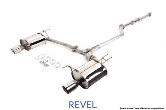 Revel Medallion Touring-S Catback Exhaust - Dual Muffler 09-14 Acura TSX 2.4L