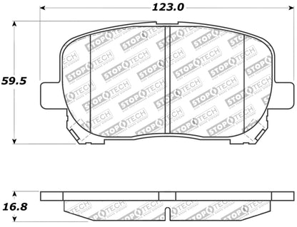 StopTech Performance Brake Pads