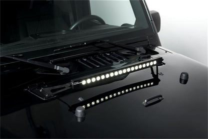 Putco 07-18 Jeep Wrangler JK - 20in Light Bar Hood Bracket