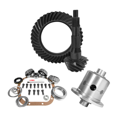 Yukon 10.5in Ford 3.73 Rear Ring & Pinion Install Kit 35 Spline Positraction