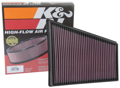 K&N 16-18 Porsche 718 Boxster H4-2.0L Drop In Air Filter