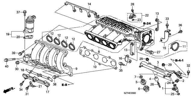 Honda - O-Ring (7.45x3.61) (Nok)