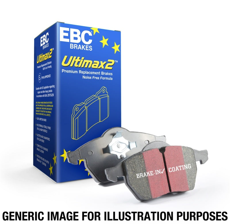 EBC 95-00 Ford Contour 2.0 Ultimax2 Front Brake Pads