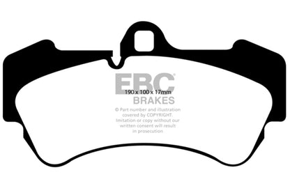 EBC 04-07 Porsche Cayenne 3.2 Ultimax2 Front Brake Pads