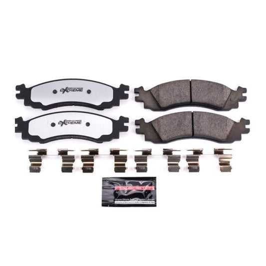 Power Stop 06-10 Ford Explorer Front Z36 Truck & Tow Brake Pads w/Hardware