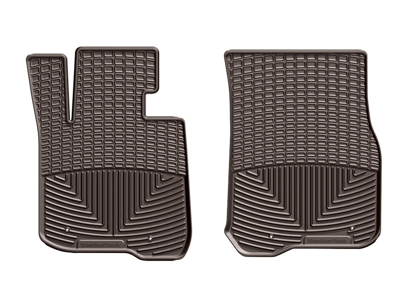 WeatherTech 2014+ BMW 4-Series Front Rubber Mats - Cocoa