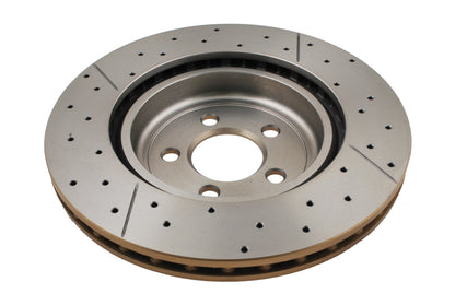 DBA 09-20 Dodge Challenger Front Drilled & Slotted Street Series Rotor