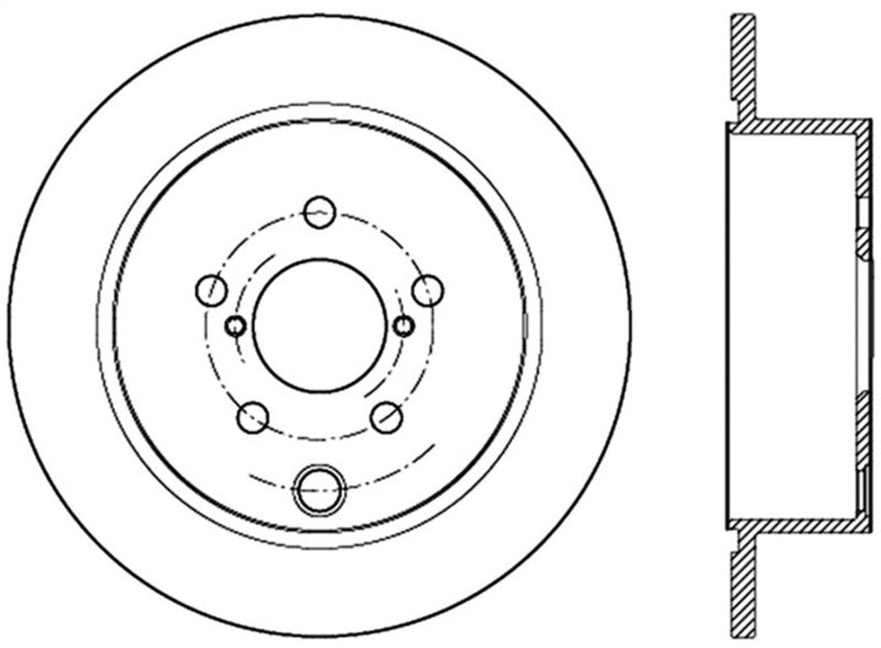 StopTech Slotted Sport Brake Rotor