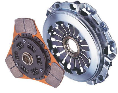 Exedy 2002-2006 Acura RSX Base L4 Stage 2 Cerametallic Clutch 4 Puck Disc Incl. HF02 Lightweight FW