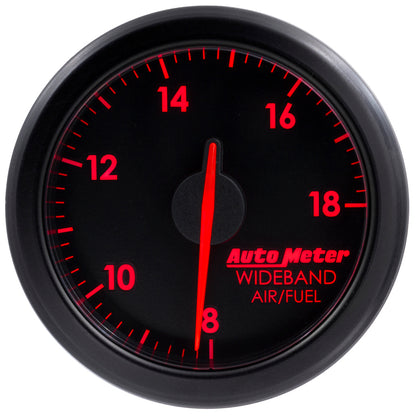 Autometer Airdrive 2-1/6in Wideband Air / Fuel Gauge 10:1-17:1 ARF Range - Black