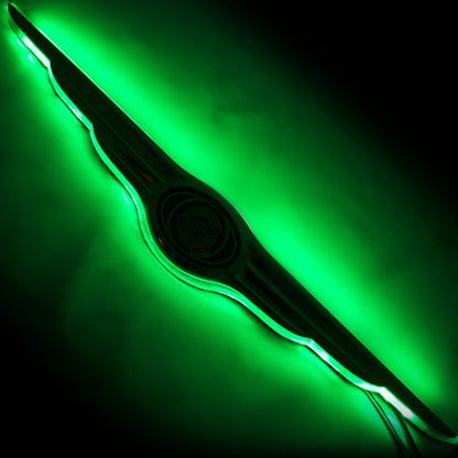 Oracle Chrysler Illuminated Wing - Dual Intensity - Green SEE WARRANTY