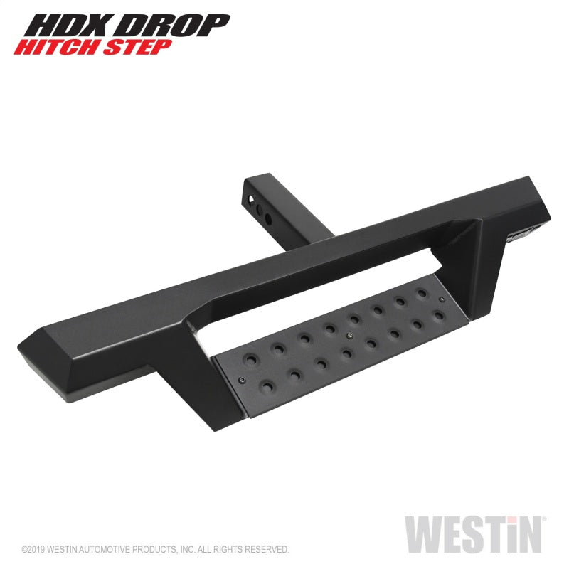 Westin HDX Drop Hitch Step 34in Step 2in Receiver - Textured Black