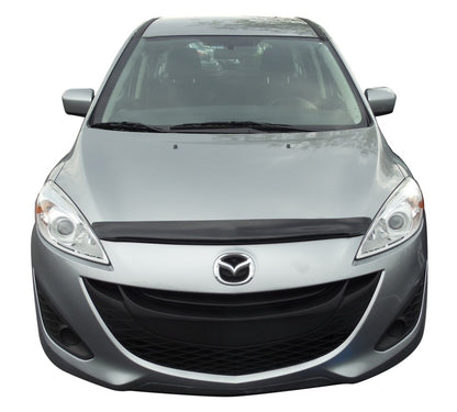 AVS 12-14 Mazda 5 Carflector Low Profile Hood Shield - Smoke