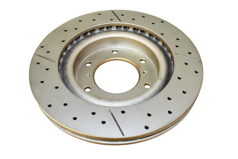 DBA 10-16 Mercedes-Benz C250 Front Street Series Drilled & Slotted Rotor