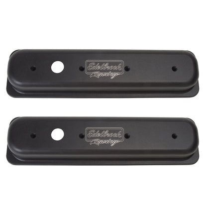 Edelbrock Valve Cover Victor Series Chevrolet 1987-1995 262-400 CI V8 Black