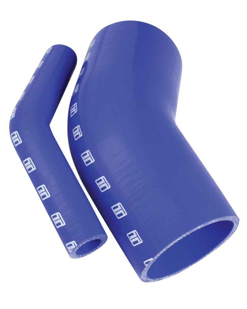 Turbosmart 45 Elbow 3.00 - Blue Silicone Hose