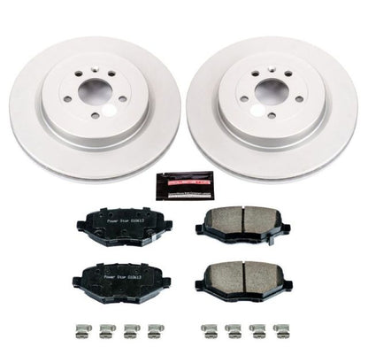 Power Stop 13-19 Ford Explorer Rear Z17 Evolution Geomet Coated Brake Kit