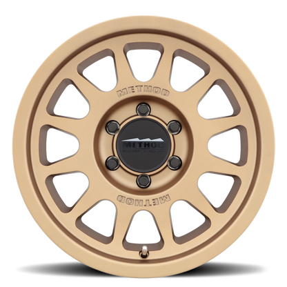 Method MR703 16x8 0mm Offset 6x5.5 106.25mm CB Method Bronze Wheel