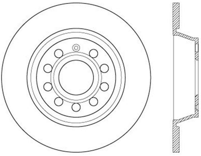 StopTech Drilled Sport Brake Rotor