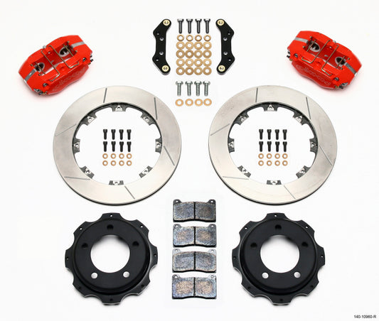 Wilwood Dynapro Rear Kit 12.19in Red Backdraft Cobra (BMW E36 Based)