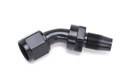 Russell Performance -6 AN 45 Degree Hose End Without Socket - Polished and Black