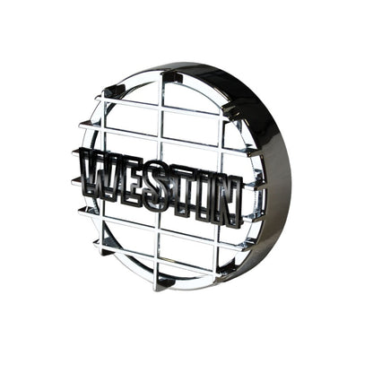 Westin Premier 6 in Quartz-Halogen Off-Road Light Cover (Chrome Grid Only) - Chrome