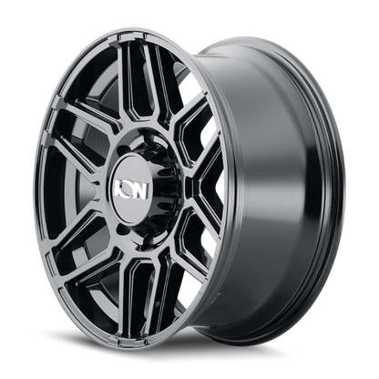 ION Type 146 17x9 / 6x135 BP / 0mm Offset / 87.1mm Hub Gloss Black Wheel