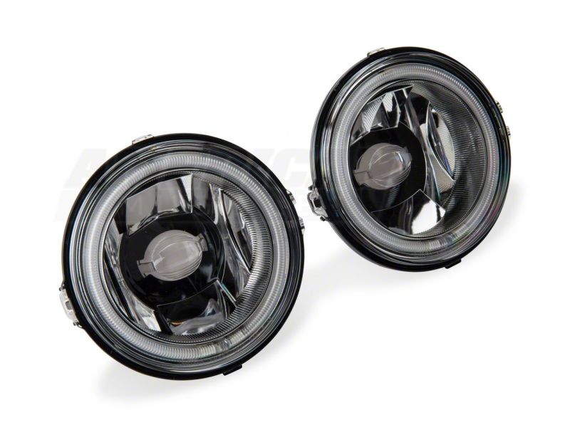 Raxiom 13-14 Ford Mustang GT CCFL Halo Fog Lights- Chrome