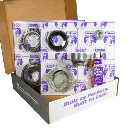 Yukon 9.75in Ford 3.73 Rear Ring & Pinion Install Kit 34 Spline Positraction Axle Bearings