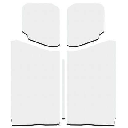 DEI 18-23 Jeep Wrangler JL 2-Door Boom Mat Headliner - 5 Piece - White