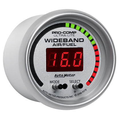 Autometer Ultra-Lite 52mm Wideband Air/Fuel Gauge