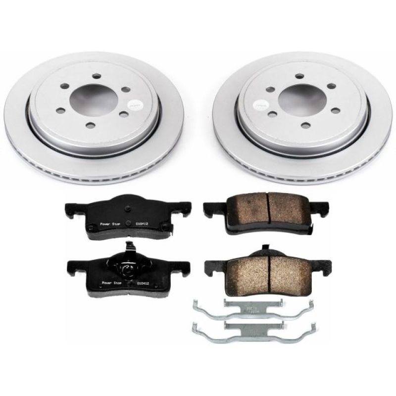 Power Stop 02-06 Ford Expedition Rear Z17 Evolution Geomet Coated Brake Kit