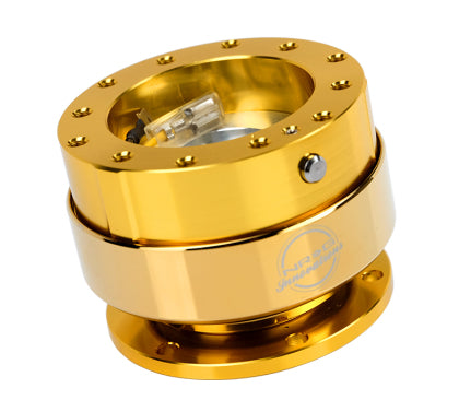 NRG - Quick Release - Gold Body/Chrome Gold Ring