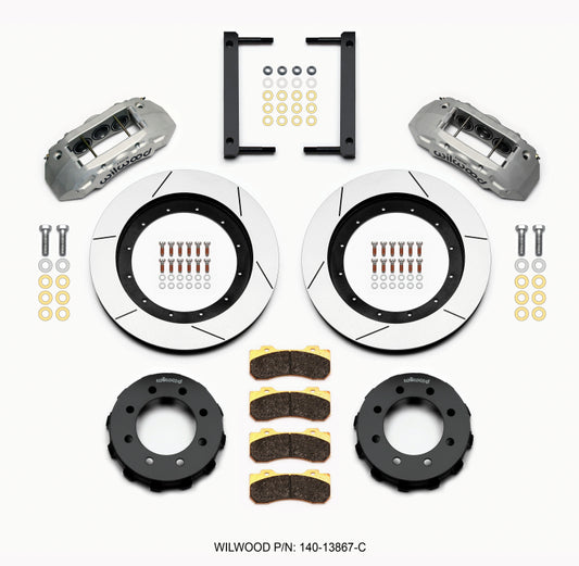 Wilwood TX6R Front Kit 16.00in Clear Ano 2005-2012 Ford F250/F350 4WD
