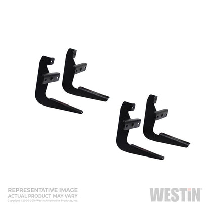 Westin 2004-2009 Infiniti/Nissan QX Running Board Mount Kit - Black