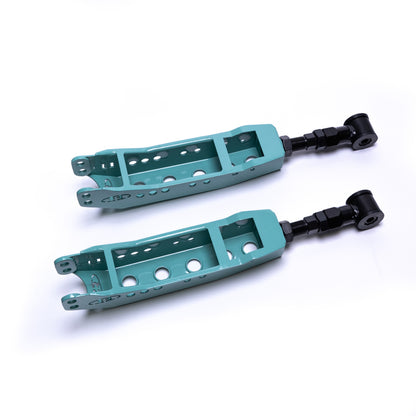 BLOX Racing Rear Lower Control Arms - Teal (2013+ Subaru BRZ/Toyota 86 / 2008+ Subaru WRX/STI)