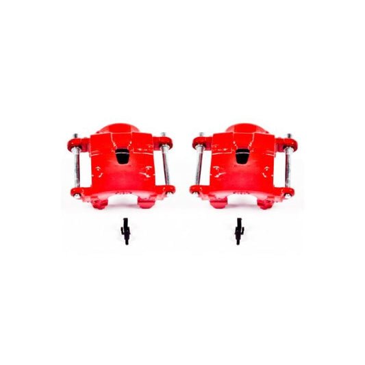Power Stop 78-85 Avanti II Front Red Calipers w/o Brackets - Pair