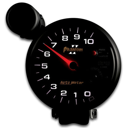 Autometer 5 inch Pedestal Mount 10000 RPM Shift-Lite Tachometer