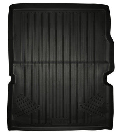 Husky Liners 11-22 Dodge Durango WeatherBeater (Over Folded 3rd Row) Black Rear Cargo Liner